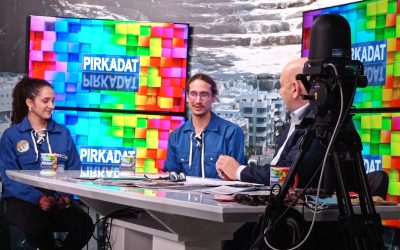 Tv-ben jártunk